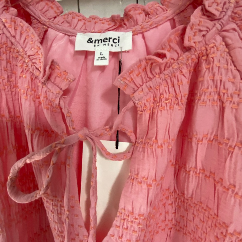 NWT &Merci short sleeve top - Picture 6 of 8
